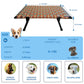 Folding Elevated Cat & Dog Bed | All Seasons Comfort with Breathable Nylon Mesh I Anti-Skid & Waterproof