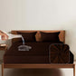 Rich Brown Terry Solid Mattress Protector