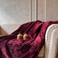 Velvet Wine Super Soft All Season Premium AC Blanket