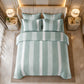 Misty Sage Luxe Bedsheet From JS Home Finishing with 2 matching pillow covers