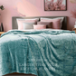 Clouded Blue - Super Soft All Season Premium AC Blanket